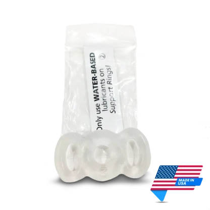 Andromedical Silicone Restriction Ring | For use with Erection Device Sizes 1-3 | Made in USA | Mens Health Downunder