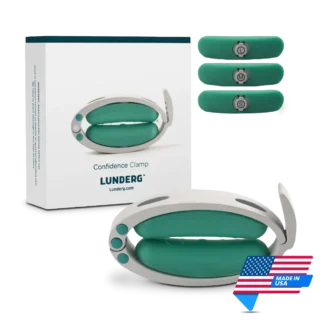 Lunderg Confidence Clamp | The Comfortable Male Incontinence Clamp | Made in USA | Mens Health Downunder