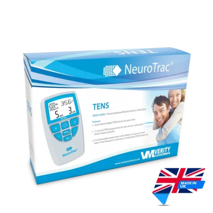 NeuroTrac Digital TENS Machine | Package | Made in UK | Mens Health Downunder