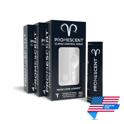 Promescent Premature Ejaculation Delay Spray | The Threesome | Made in USA | Mens Health Downunder