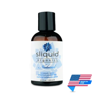 Sliquid Organics Natural Intimate Glide 125ml | Made in USA | Mens Health Downunder