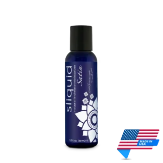 Sliquid Silk Natural Intimate Moisturizer 60ml | Made in USA | Mens Health Downunder