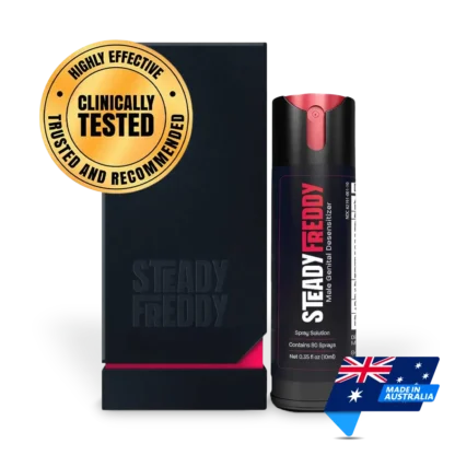 Steady Freddy Delay Spray | Made in Australia | Mens Health Downunder