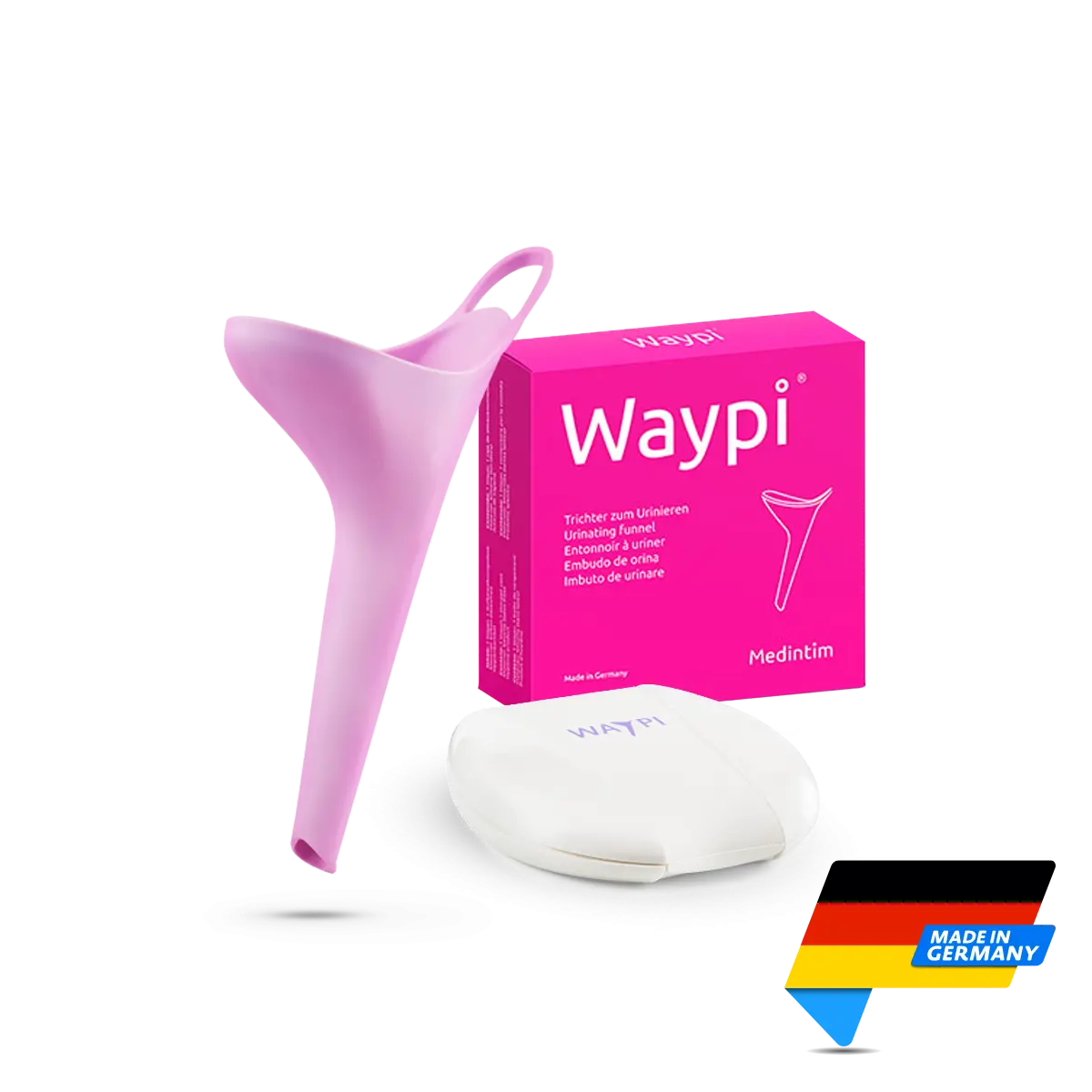 WayPi Woman | Urinating Funnel | Made in Germany | Mens Health Downunder