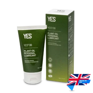 Yes OB Plant-Oil Personal Lubricant 80mL | Made in UK | Mens Health Downunder